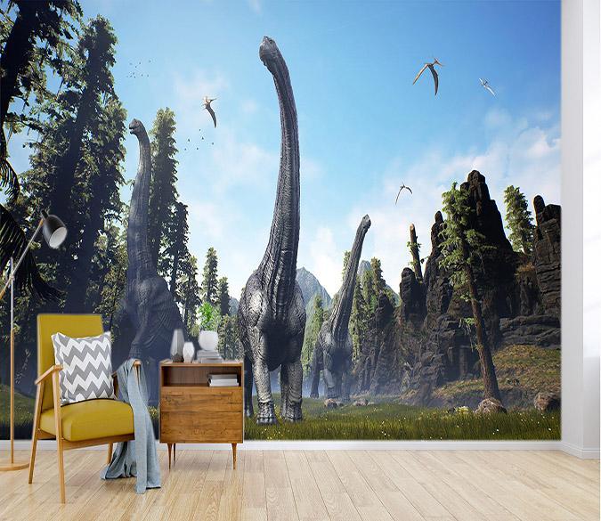 3D Long Necked Dragon 166 Wallpaper AJ Wallpaper 