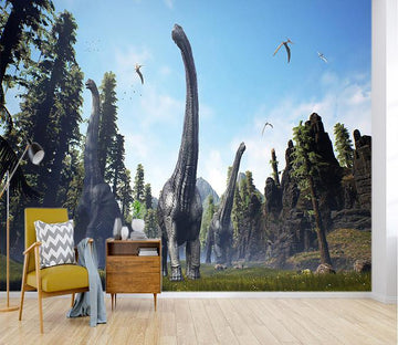 3D Long Necked Dragon 166 Wallpaper AJ Wallpaper 