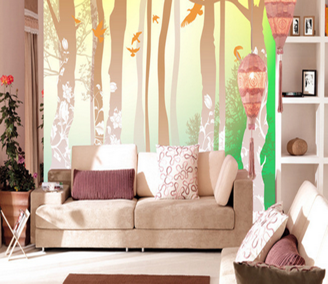 3D Deer Bird 760 Wallpaper AJ Wallpaper 