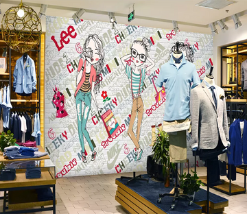 3D Cartoon Styling Girl 132 Wallpaper AJ Wallpaper 2 