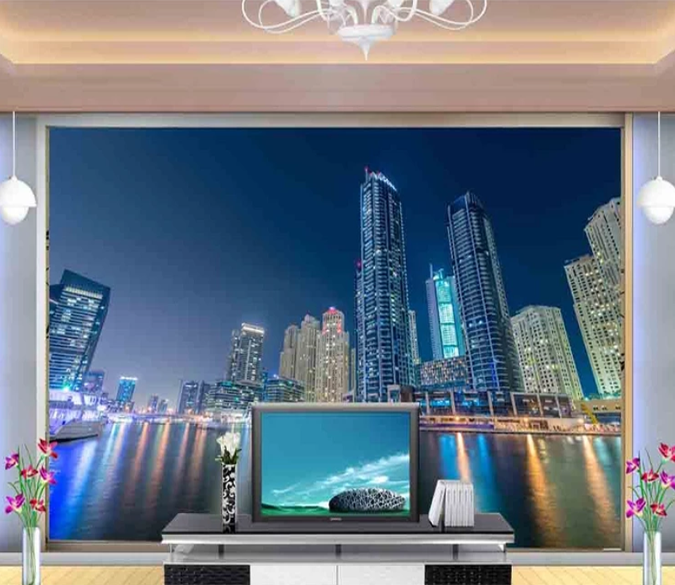 3D Building Reflection 812 Wallpaper AJ Wallpaper 2 