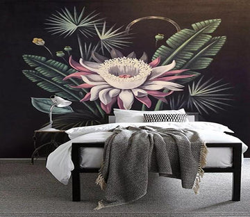 3D Flower Bud Leaves 513 Wallpaper AJ Wallpaper 