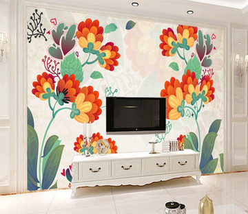 3D Flower Garden 456 Wallpaper AJ Wallpaper 