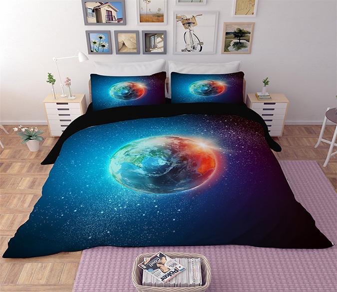 3D Solar Eclipse 115 Bed Pillowcases Quilt Wallpaper AJ Wallpaper 