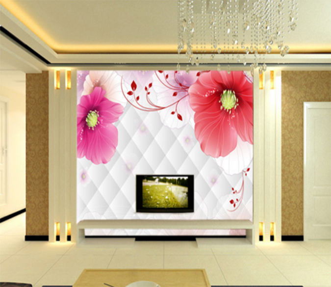 3D Big Flower 042 Wallpaper AJ Wallpaper 