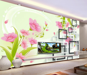 3D Stacked Corners 291 Wallpaper AJ Wallpaper 