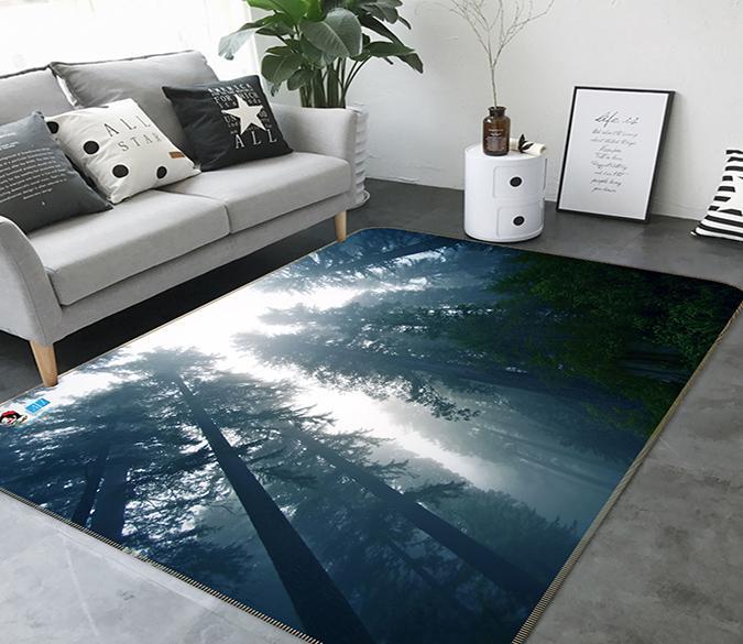 3D Sky Woods 332 Non Slip Rug Mat Mat AJ Creativity Home 