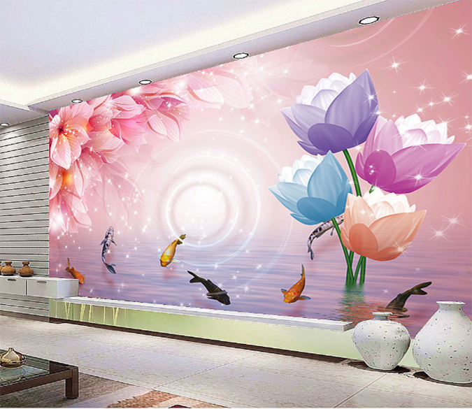 3D Star Flower 492 Wallpaper AJ Wallpaper 