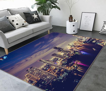 3D Building Bridge 174 Non Slip Rug Mat Mat AJ Creativity Home 