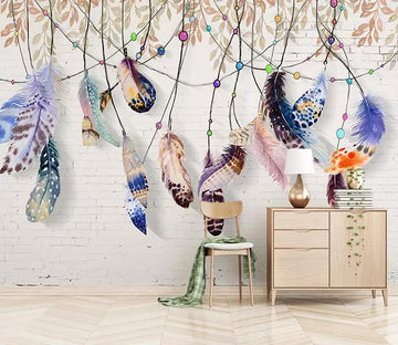 3D Feather Decoration 146 Wallpaper AJ Wallpaper 