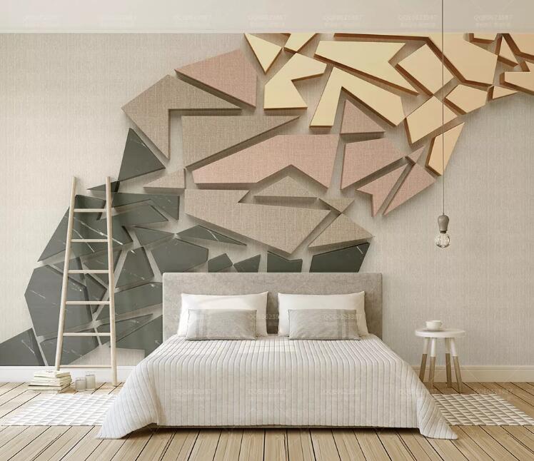 3D Geometric Figure WC119 Wall Murals