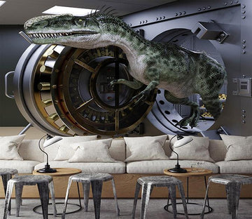 3D Cabin Door Dinosaur 223 Wallpaper AJ Wallpaper 