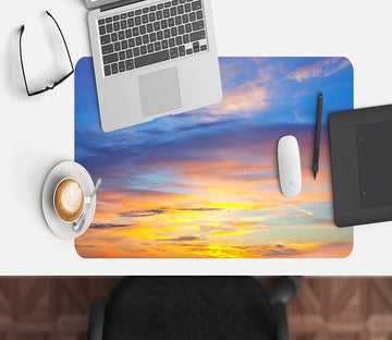 3D Sky Sunset 016 Desk Mat Mat AJ Creativity Home 