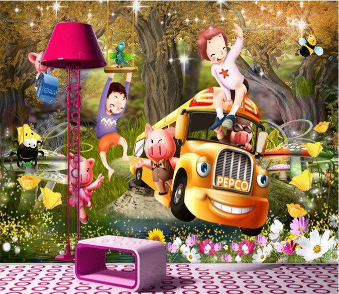 3D Car Pig 215 Wallpaper AJ Wallpaper 