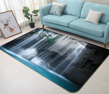 3D Mountain River 466 Non Slip Rug Mat Mat AJ Creativity Home 