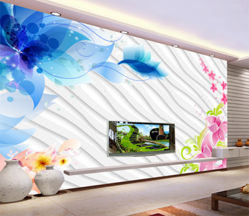 3D Unreal Flowers 251 Wallpaper AJ Wallpaper 