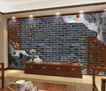 3D Retro Horse Bird 275 Wallpaper AJ Wallpaper 2 