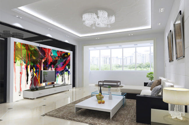 3D Painted Couple WG244 Wall Murals