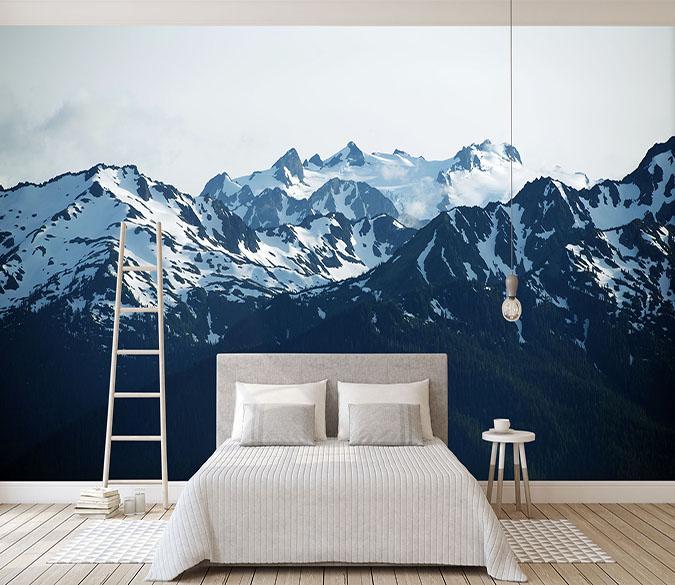 3D Snow Mountain 105 Wallpaper AJ Wallpaper 