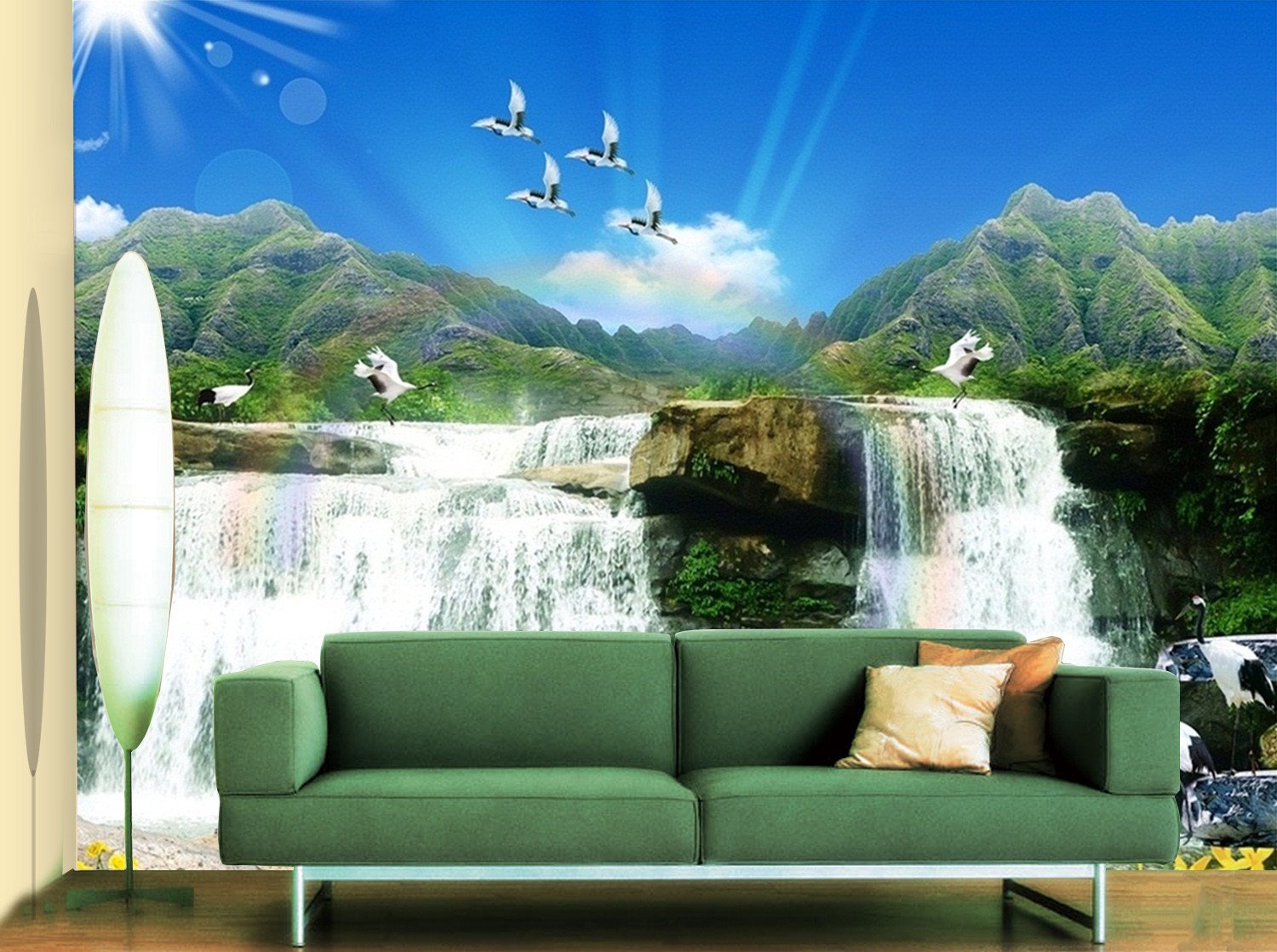 3D Blue Sky Pigeon 528 Wallpaper AJ Wallpaper 