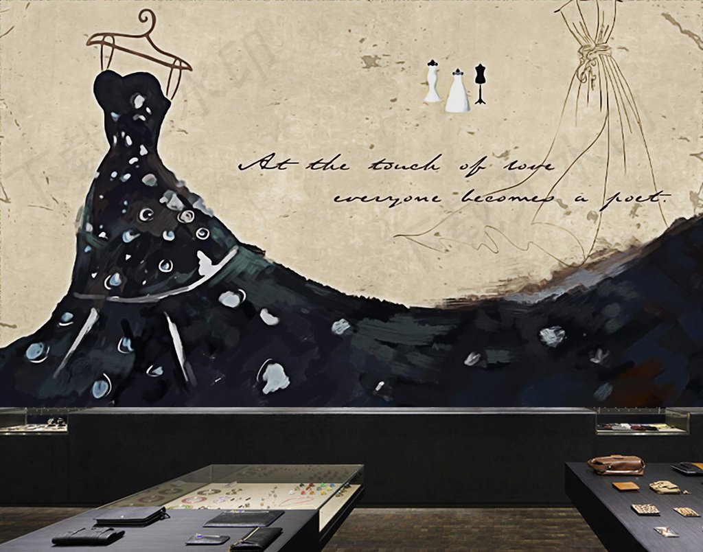 3D Skirt 302 Wall Murals Wallpaper AJ Wallpaper 2 