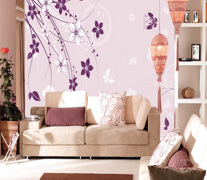 3D Rattan Flower 783 Wallpaper AJ Wallpaper 