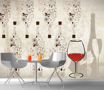 3D Red Wine Glass 770 Wallpaper AJ Wallpaper 2 