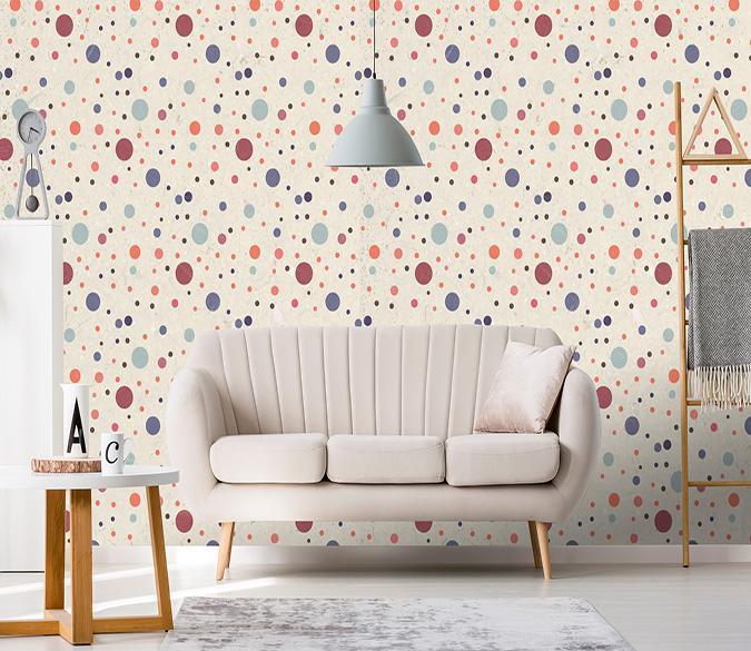 3D Colored Dots 232 Wallpaper AJ Wallpaper 