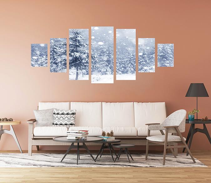 3D Snow And Ice 038 Unframed Print Wallpaper Wallpaper AJ Wallpaper 