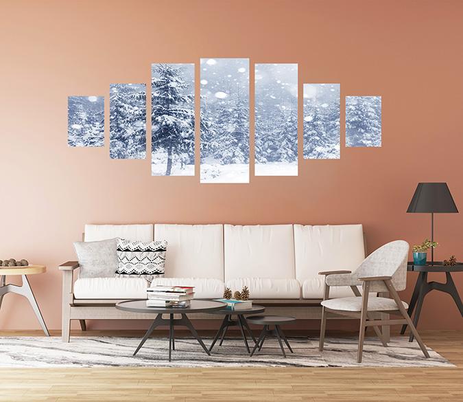 3D Snow And Ice 038 Unframed Print Wallpaper Wallpaper AJ Wallpaper 