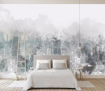 3D Hazy City 109 Wallpaper AJ Wallpaper 