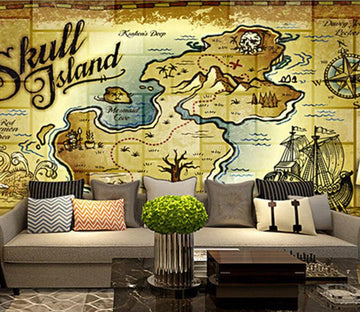 Skull Island Map 1 Wallpaper AJ Wallpaper 