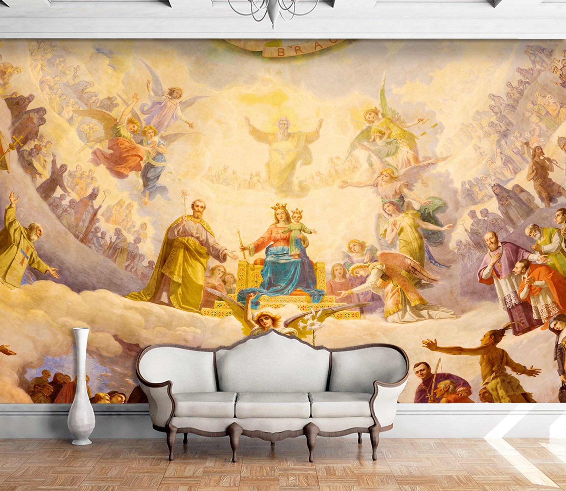 3D Angel Statue 1577 Wall Murals