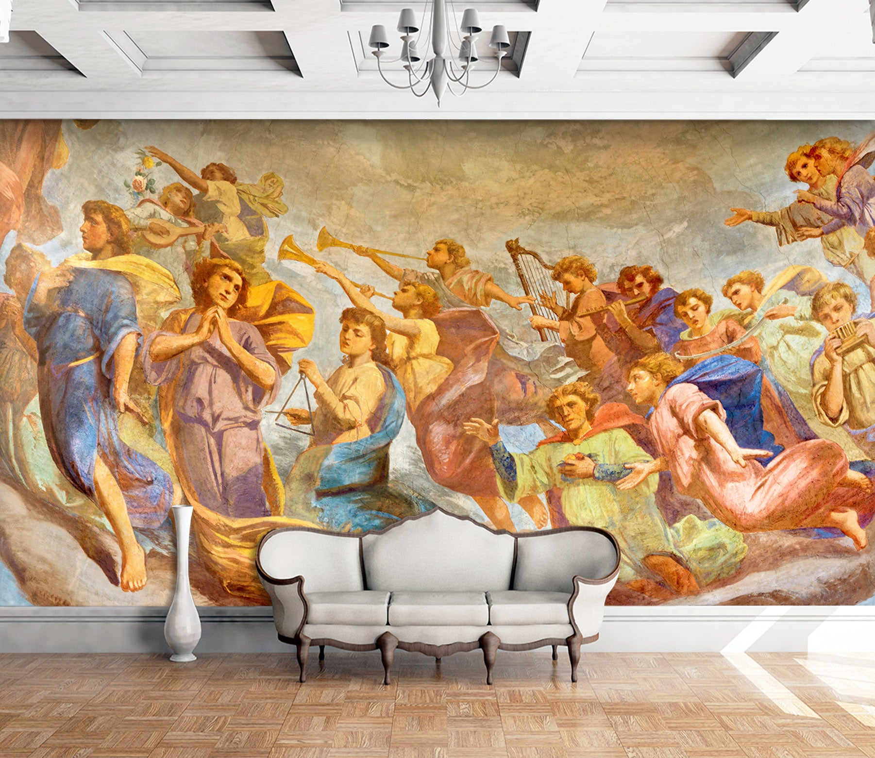 3D Devout People 1603 Wall Murals
