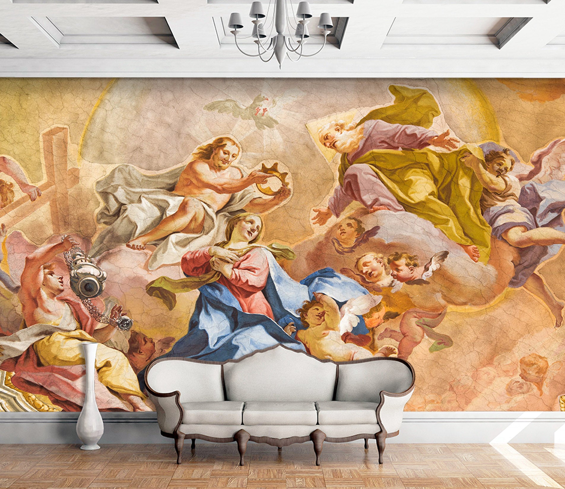 3D Happy Angel 1557 Wall Murals