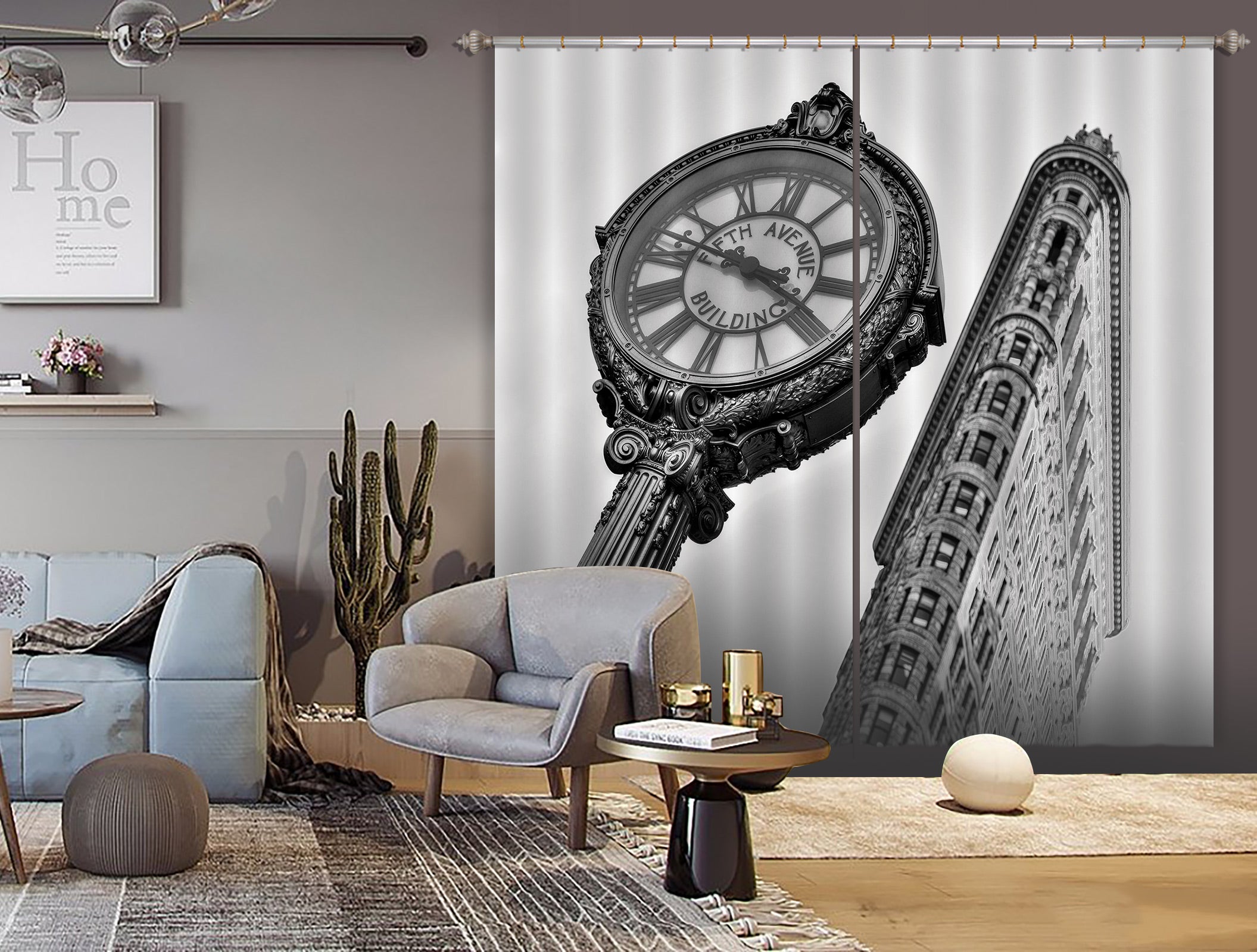 3D Time Building 016 Assaf Frank Curtain Curtains Drapes