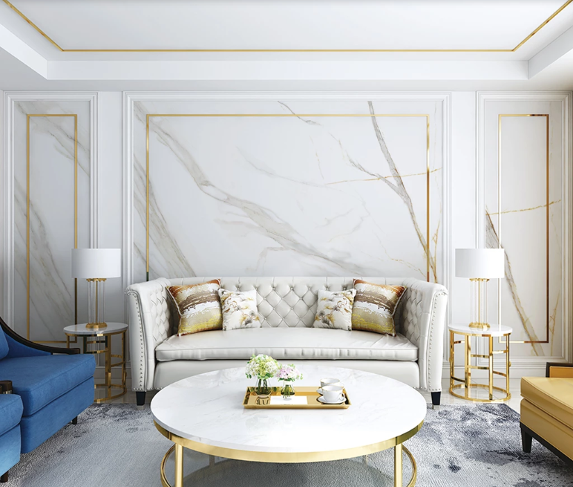 3D White Background WC2071 Wall Murals