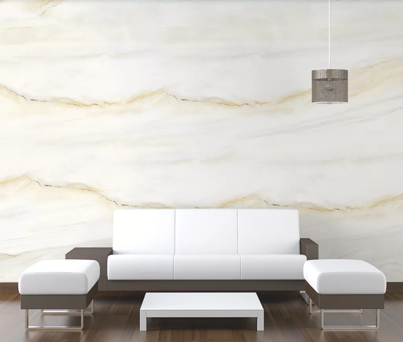 3D Yellow Line WC2046 Wall Murals