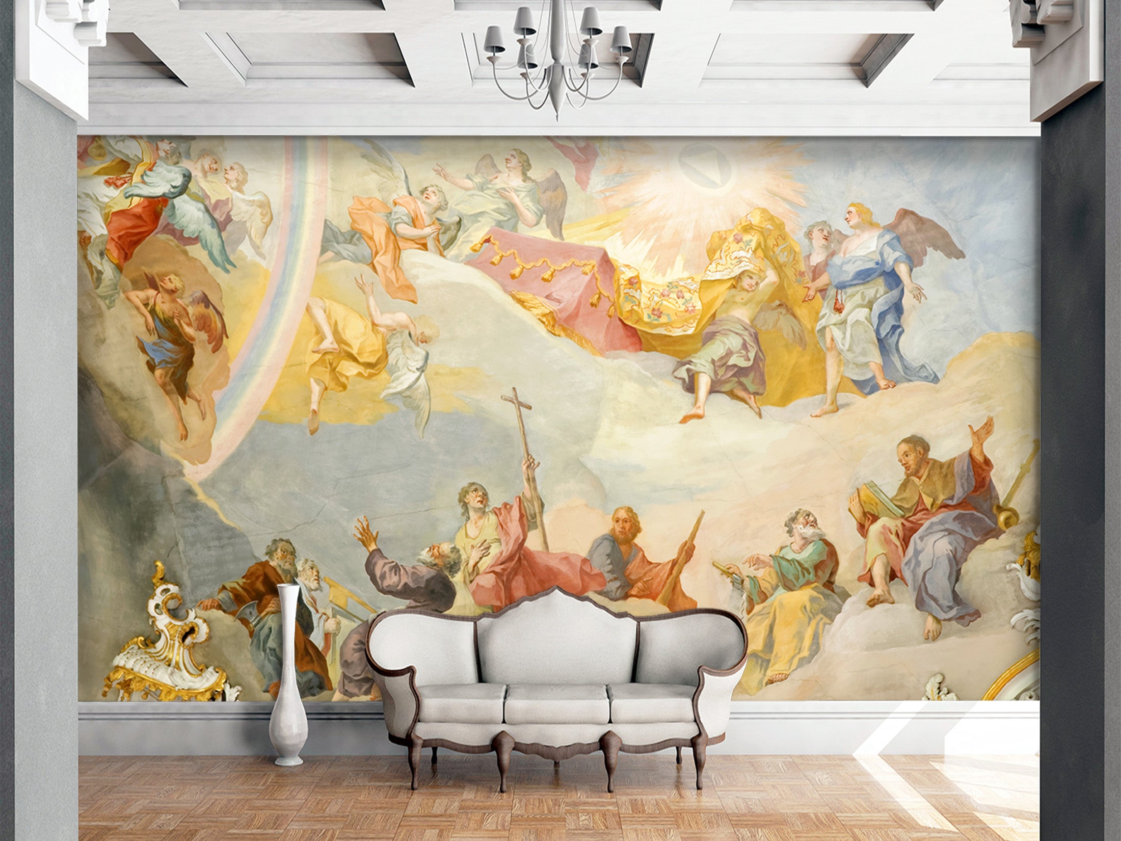 3D Ancient Gods 1547 Wall Murals