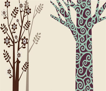 3D Flower Pattern Tree 272 Wallpaper AJ Wallpaper 