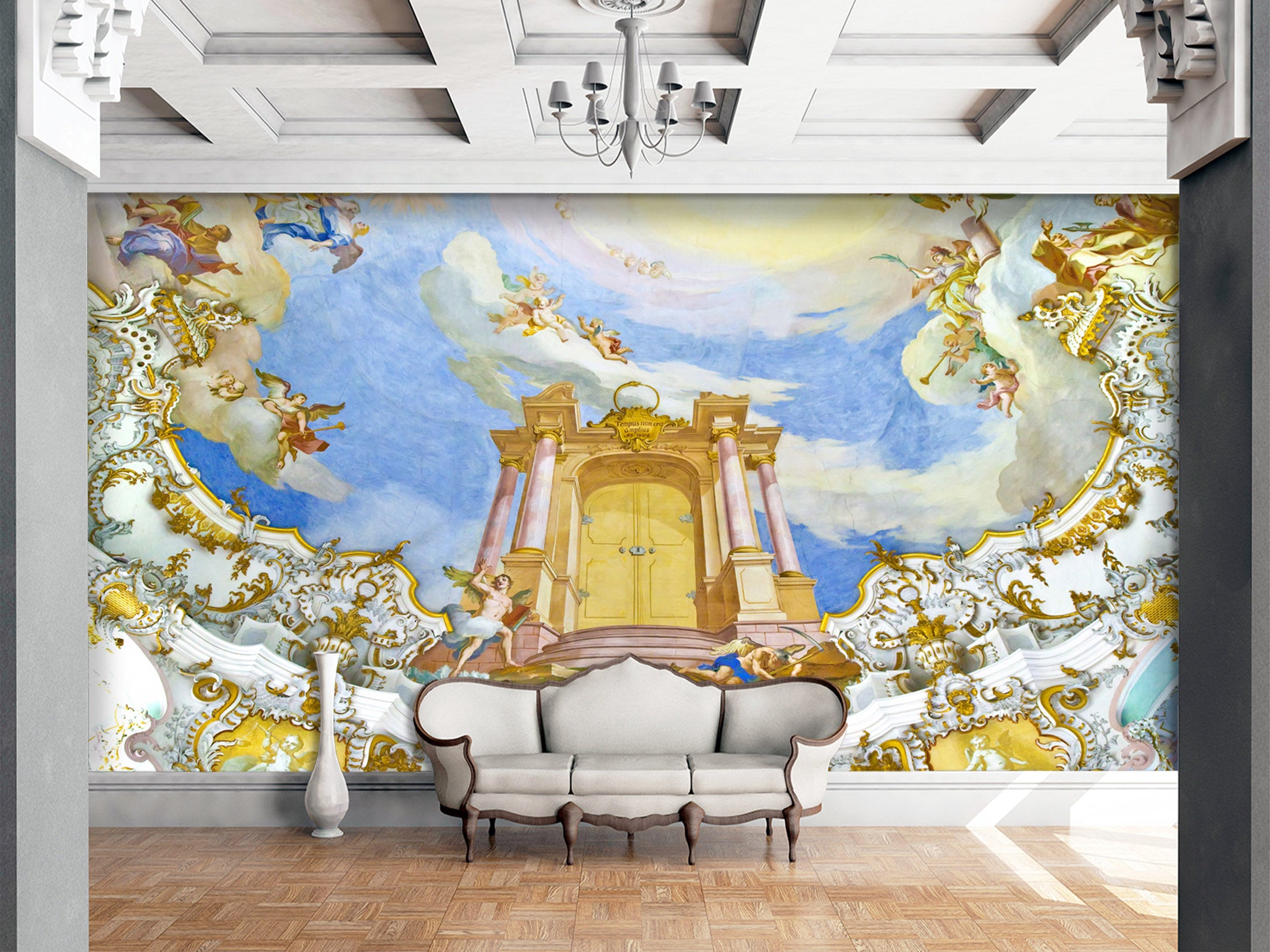 3D Blue Sky 1509 Wall Murals