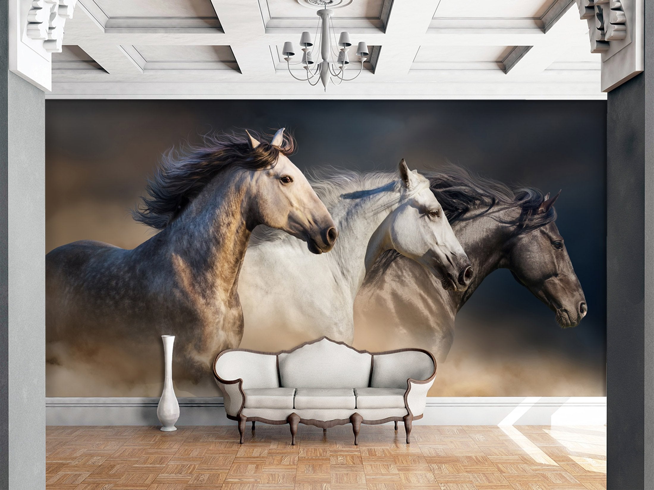 3D Handsome Horse 021 Wallpaper AJ Wallpaper 