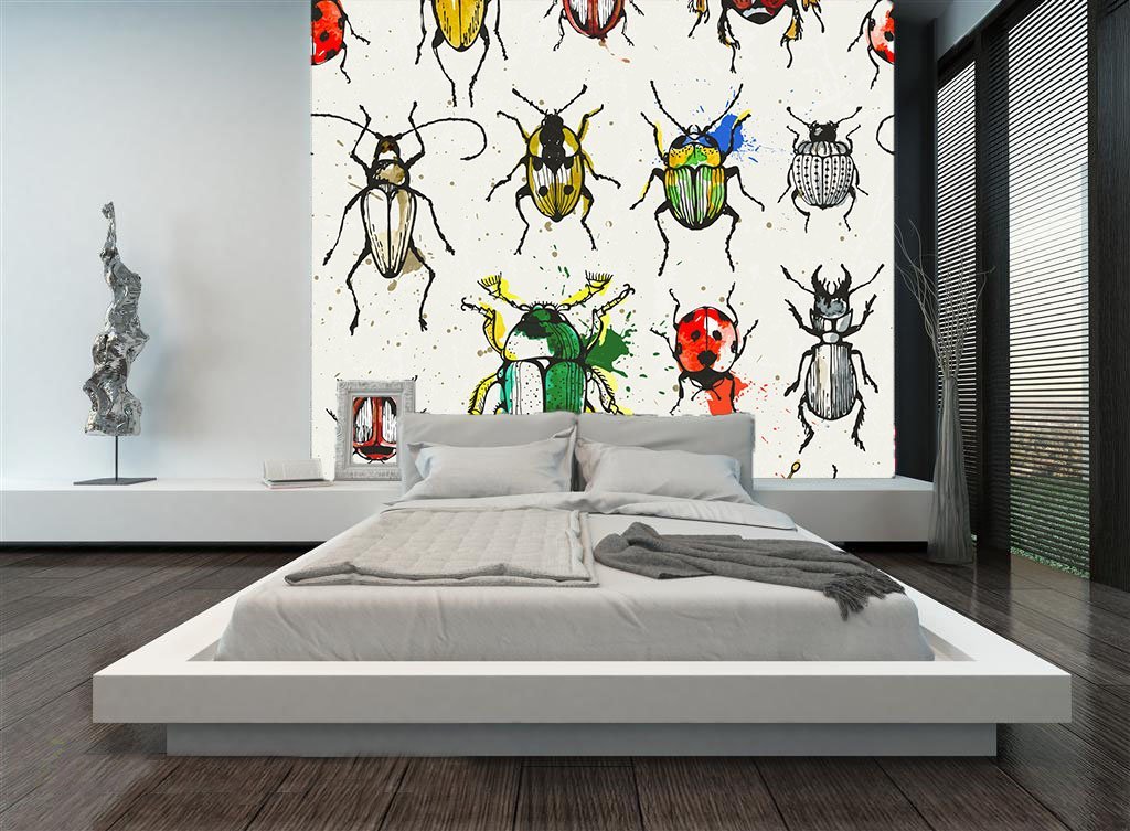 3D Insect Color 210 Wallpaper AJ Wallpaper 