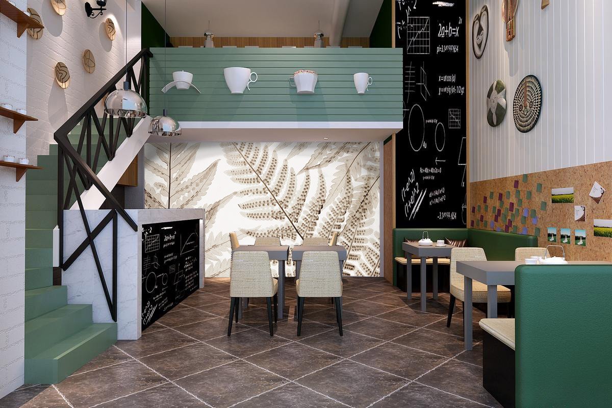 Elegant Leaves Wallpaper AJ Wallpaper 