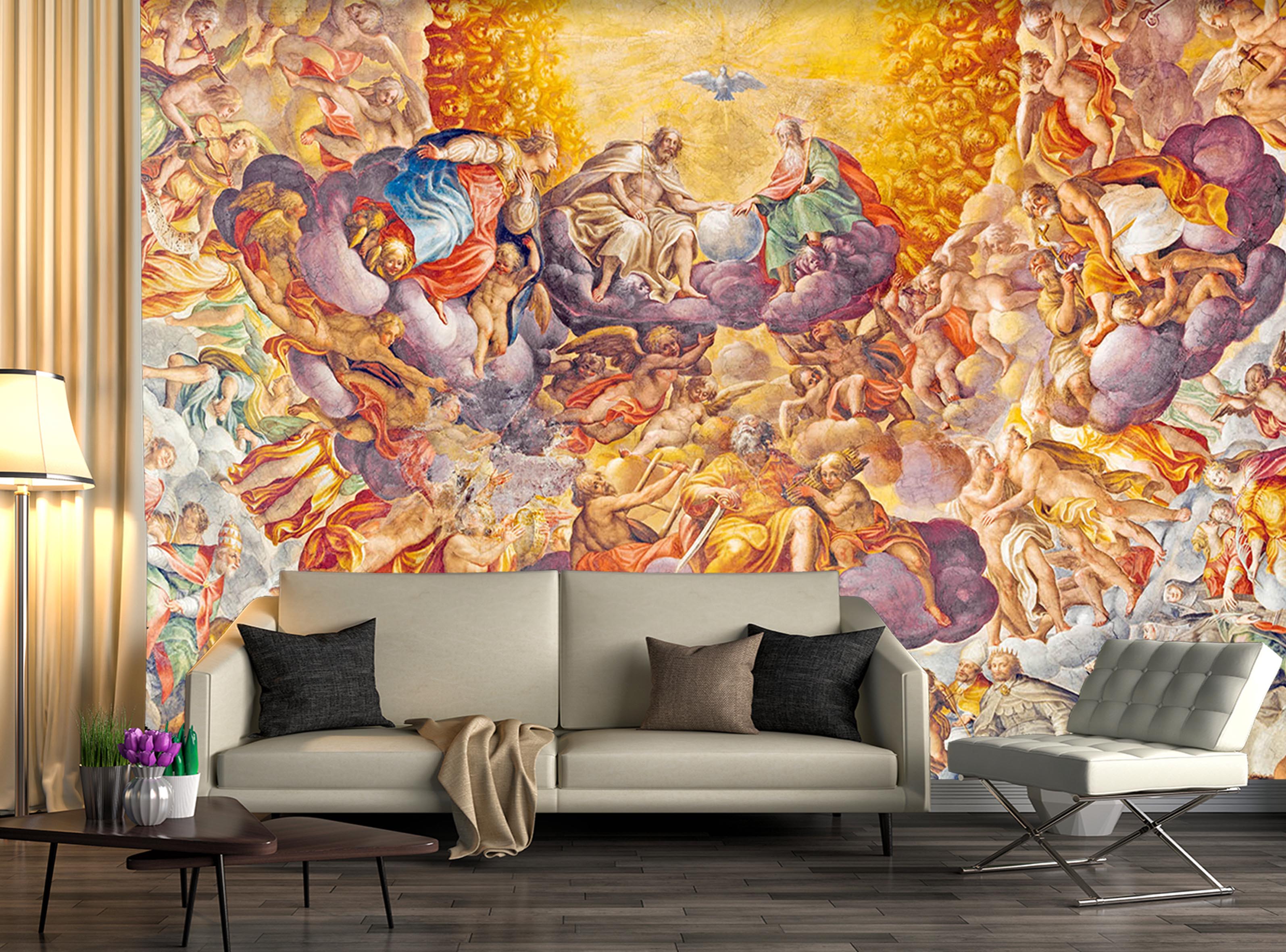 3D Pious Faith 1608 Wall Murals