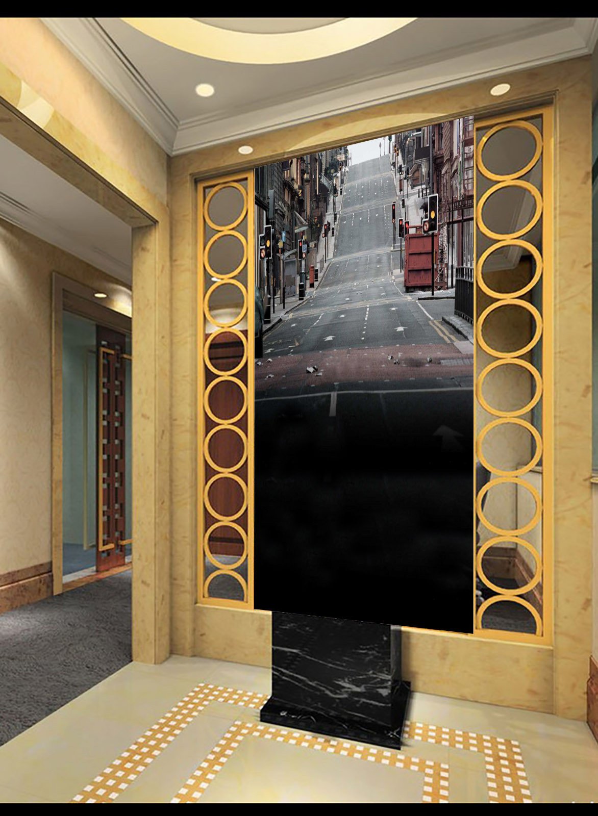 Empty Street Wallpaper AJ Wallpapers 