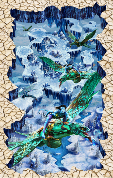 3D Avatar Floor Mural Wallpaper AJ Wallpaper 2 
