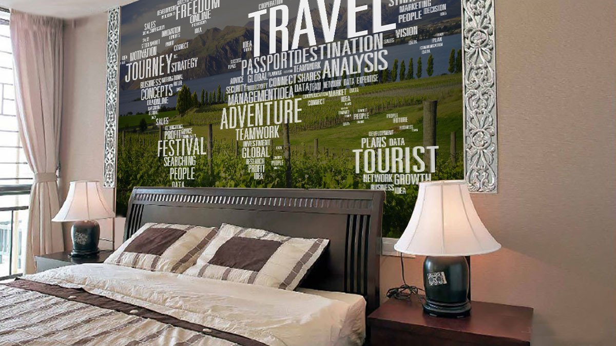 Travel Map Wallpaper AJ Wallpaper 