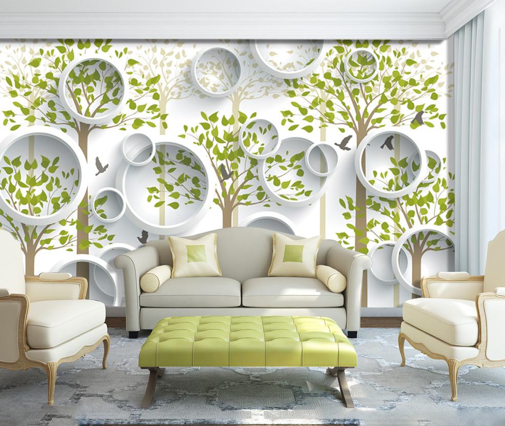 3D Spring Tree Pattern 988 Wallpaper AJ Wallpaper 2 