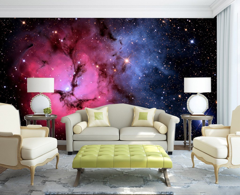 3D Red Galaxy 026 Wallpaper AJ Wallpaper 